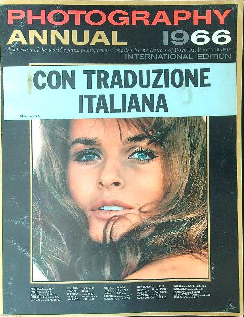 Photography annual 1966 - copertina