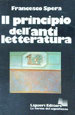 Il  principio dell'antiletteratura