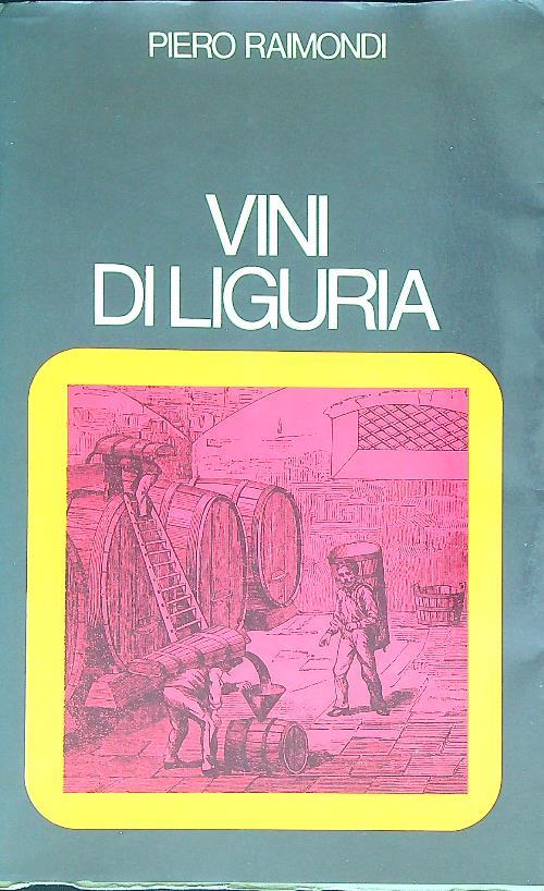 Vini di Liguria - Piero Raimondi - copertina