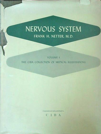 Ciba Collection Medical Illustrations Vol 1 Nervous System - Frank Netter - copertina