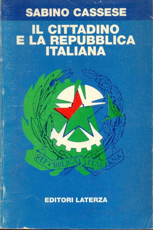 Il cittadino e la Repubblica Italiana - Sabino Cassese - copertina