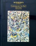 Sale 5842 Contemporary Art, Part I - May 2, 1989