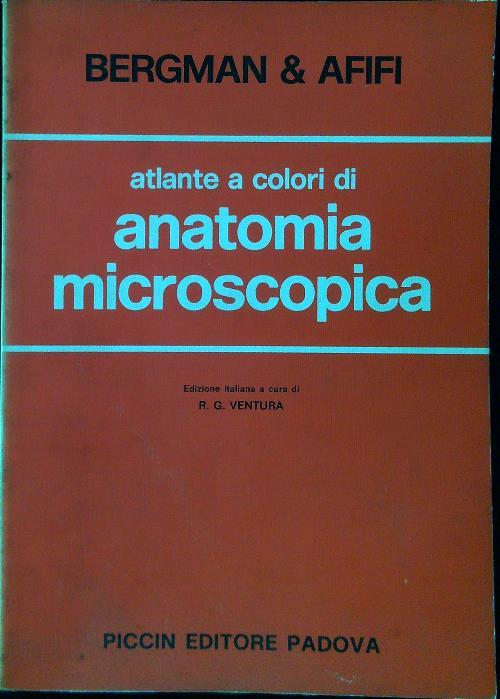 Atlante a colori di microscopica - Ronald Bergman - copertina