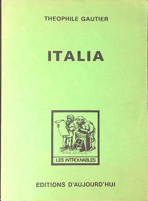 Italia - Theophile Gautier - copertina