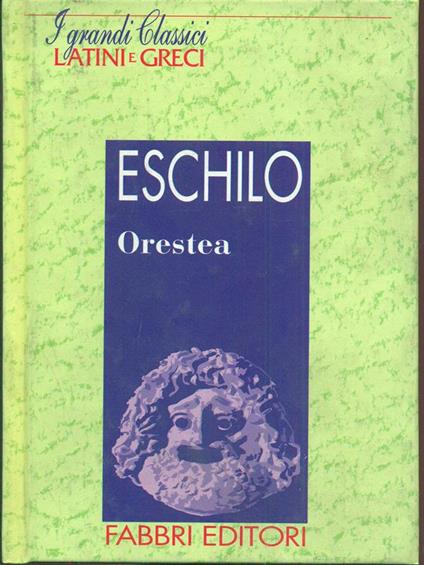 Orestea - Eschilo - copertina