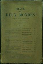 Revue de deux mondes I aout 1921