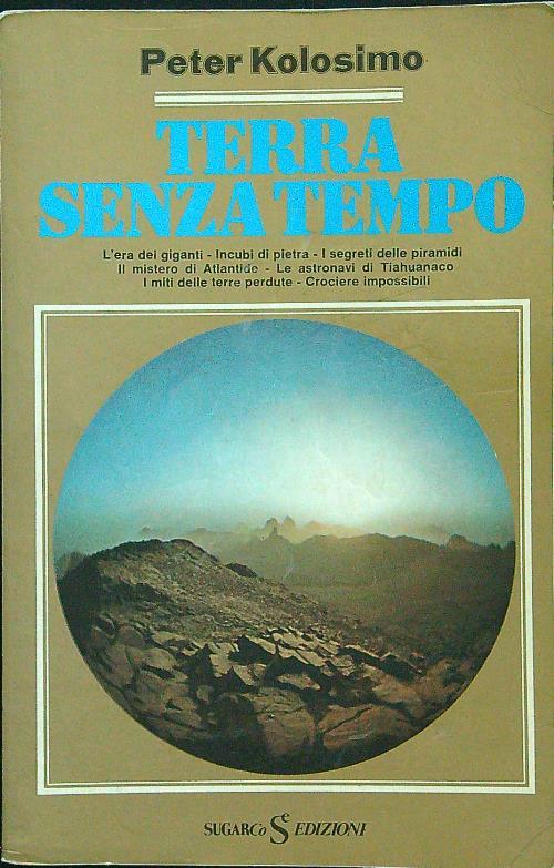 Terra senza tempo - Peter Kolosimo - copertina