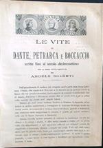 Le vite di Dante, Petrarca e Boccaccio