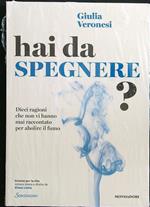 Hai da spegnere?