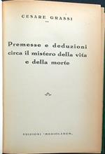 Premesse e deduzioni circa il mistero della vita e della morte