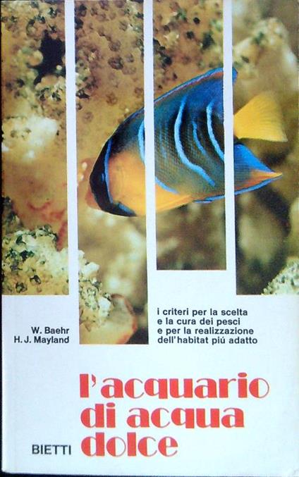 L' acquario di acqua dolce - W. Baehr - copertina