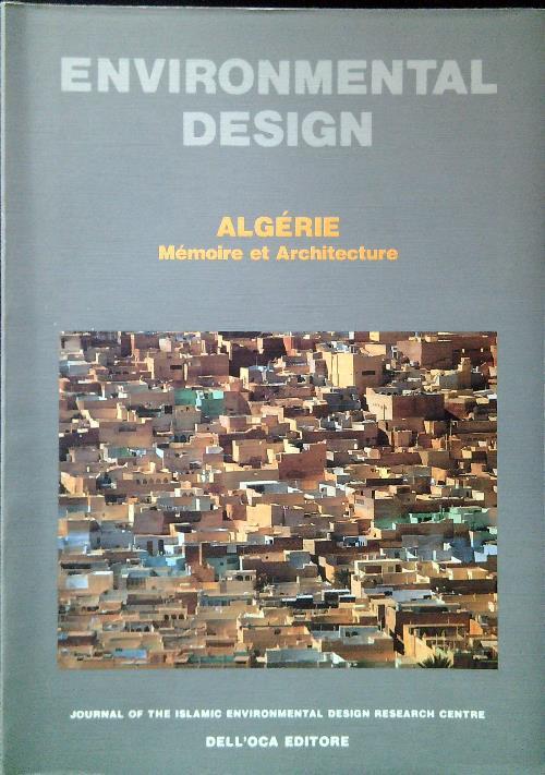 Journal of the islamic environmental design research centre 1-2/1992