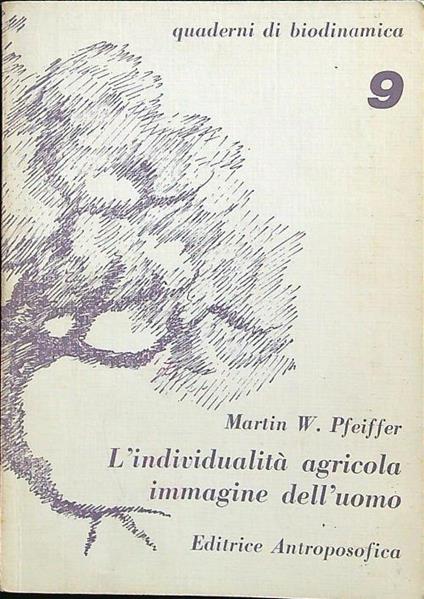 L' individualità agricola immagine dell'uomo - Martin W. Pfeiffer - copertina