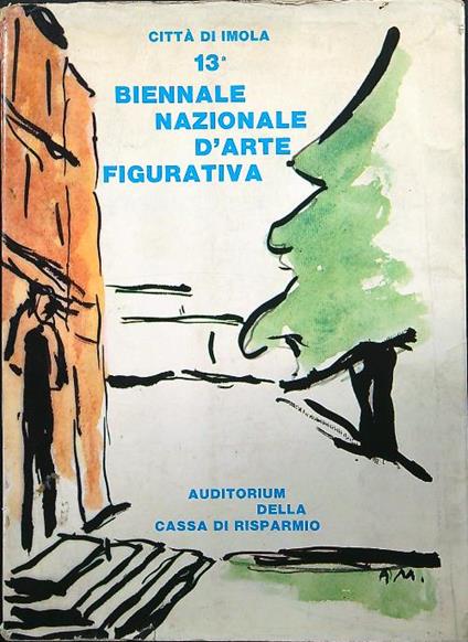 13 biennale nazionale d'arte figurativa - copertina