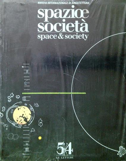 Spazio e società N. 54/Aprile Giugno 1991 - copertina