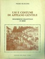 Usi e costumi di Appiano Gentile