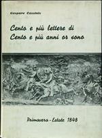 Cento e più lettere di cento e più anni or sono