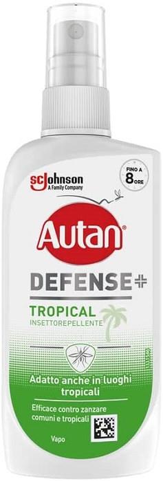 Autan defence tropical Spray Anti Zanzara Insetti Tropicali 100ml -  Perfetti Fissan Silc - Per la culla e il passeggino - Giocattoli | IBS