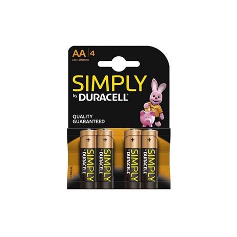 Duracell Simply Batteria - Tipo AA - 3