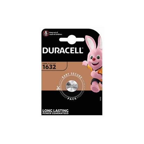 Duracell - 1632 Batteria Bottone al litio 3V