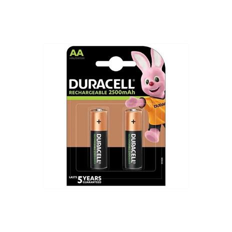 Duracell AA B2 Stilo 2500 mAh (ricaricabile) 2pz - 8