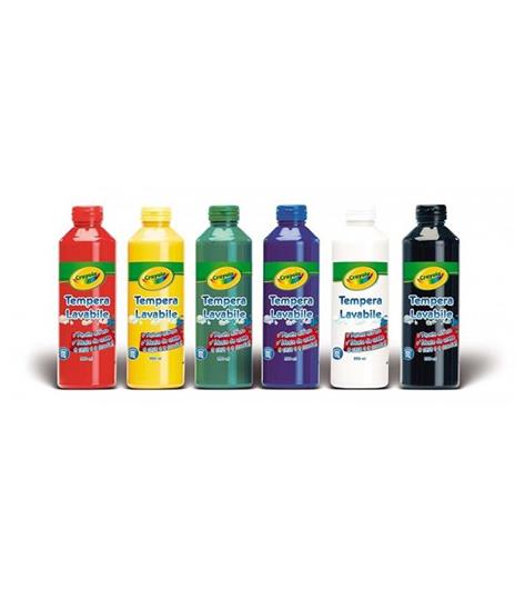 Tempere Lavabili 6 x 250mL - 2