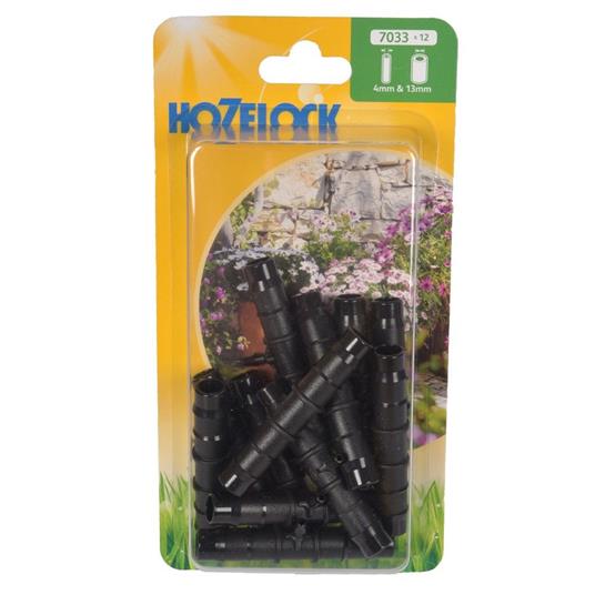 12 X Hozelock 7033 Riduttore T 3 Vie Connettore Di Giunzione 13 Mm 4 Mm Micro Irrigazione