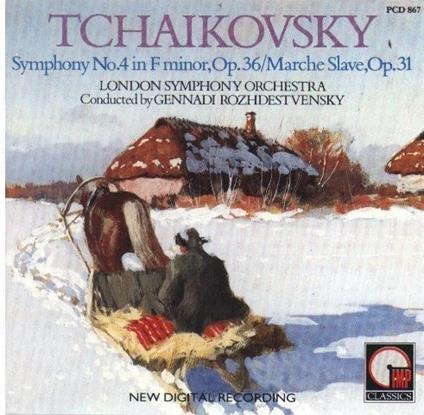 Symphony No.4 - CD Audio di Pyotr Ilyich Tchaikovsky