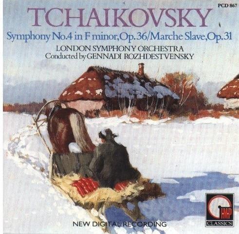 Symphony No.4 - CD Audio di Pyotr Ilyich Tchaikovsky