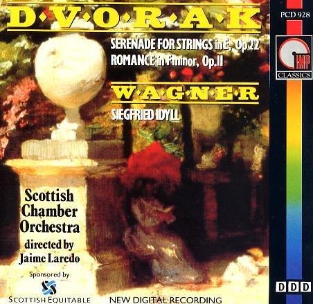 Serenade For Strings, Romance In F, Siegfried Idyll - CD Audio di Antonin Dvorak