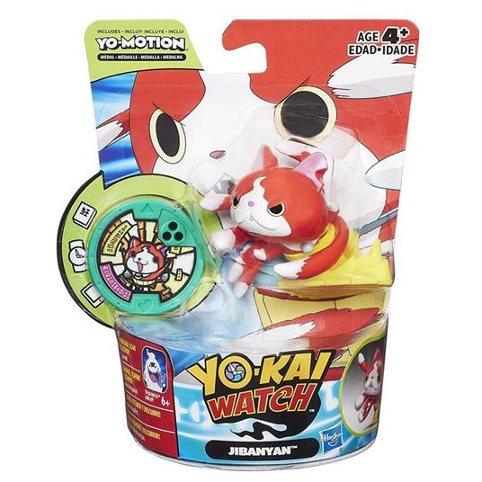 Yo-kai watch personaggio con medaglia Jibanyan - 2