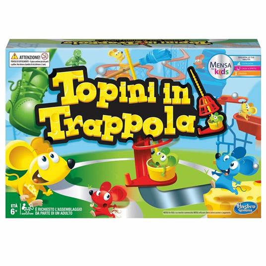 Topini in Trappola. Gioco da tavolo - Hasbro - Gaming - Giochi di ruolo e  strategia - Giocattoli | IBS