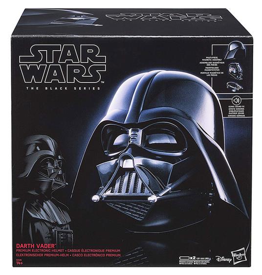 Hasbro Star Wars The Black Series. Darth Vader, Casco Elettronico premium  da collezione, replica 1:1 - Hasbro - Star Wars The Black Series -  Personaggi - Giocattoli | IBS