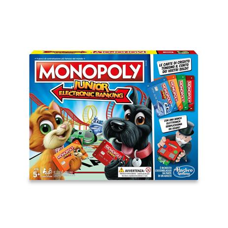 Monopoly Junior. Electronic Banking. Gioco da tavolo