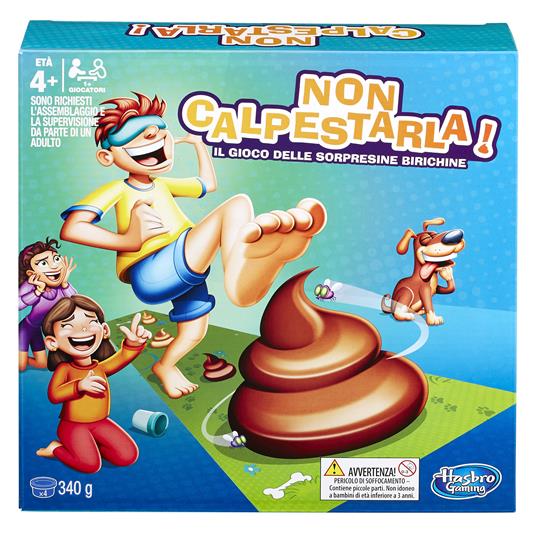 Non Calpestarla! (gioco in scatola Hasbro Gaming, versione in italiano) -  Hasbro - Games - Giochi di abilità - Giocattoli | IBS