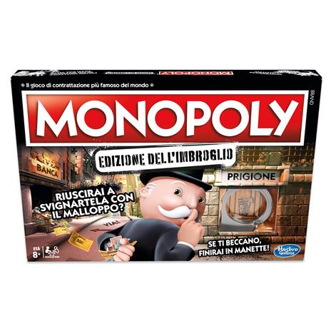 Monopoly Edizione Dell'Imbroglio. Gioco da tavolo - Hasbro - Monopoly - Giochi  di ruolo e strategia - Giocattoli | IBS