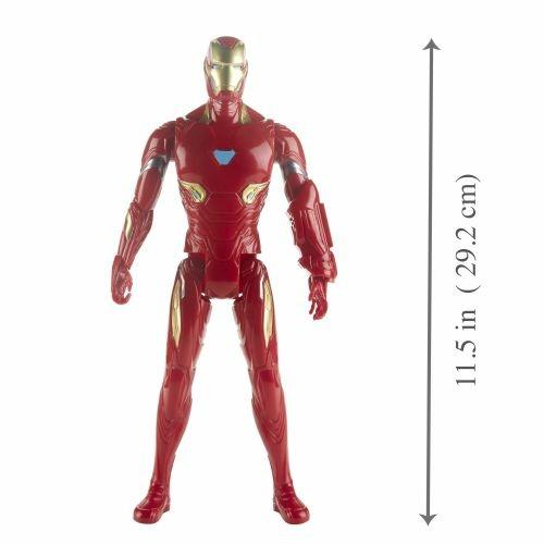 Marvel Avengers: Endgame Iron Man Titan Hero compatibile con Power FX. Action Figure da 30 cm Power FX non incluso - 3