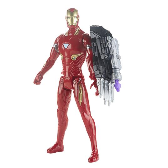 Marvel Avengers: Endgame Iron Man Titan Hero compatibile con Power FX.  Action Figure da 30 cm Power FX non incluso - Hasbro - TV & Movies -  Giocattoli