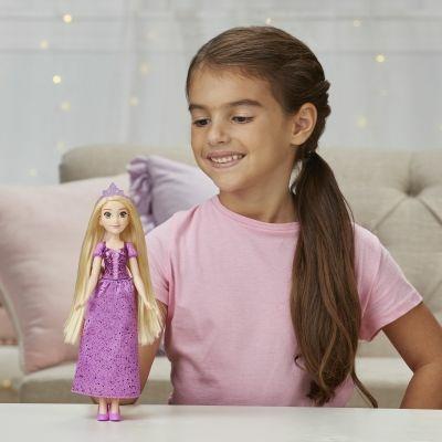 Disney Princess. Rapunzel (Fashion Doll con gonna scintillante, diadema e scarpe) - 5