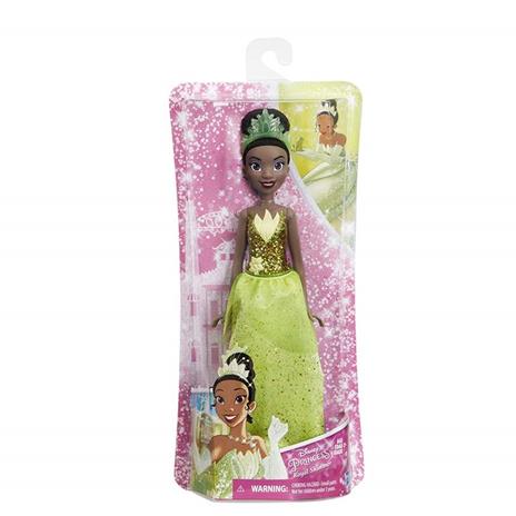 Disney Princess. Tiana (Fashion Doll con gonna scintillante, diadema e scarpe) - 2