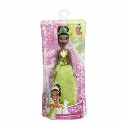 Disney Princess. Tiana (Fashion Doll con gonna scintillante, diadema e scarpe) - 4