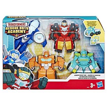 TRANSFORMERS RESCUE BOTS E5099EU4 Playskool Heroes Academy Rescue Team