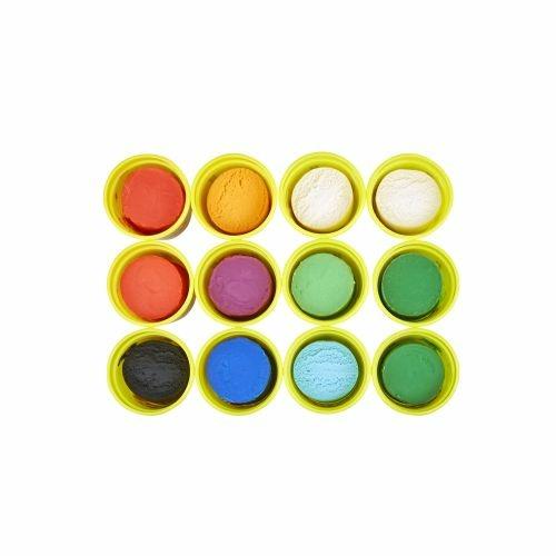 Play-Doh - Set da 12 vasetti di pasta da modellare colori invernali (peso singolo vasetto 113 gr) - 3