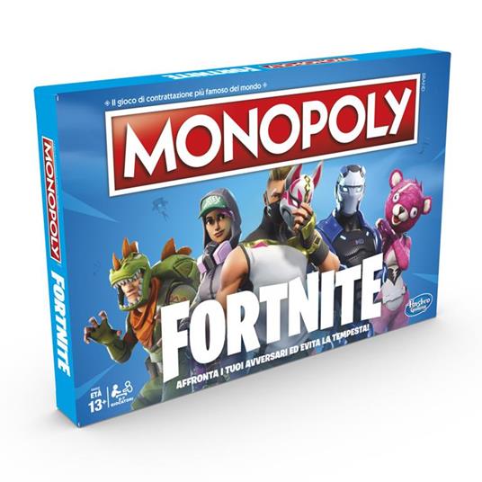 Monopoly Fortnite. Gioco da tavolo - Hasbro - Hasbro Gaming - Giochi di  ruolo e strategia - Giocattoli | IBS