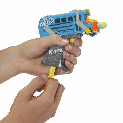 Hasbro Nerf Fortnite Microshots Blaster Micro Battle Bus - 4