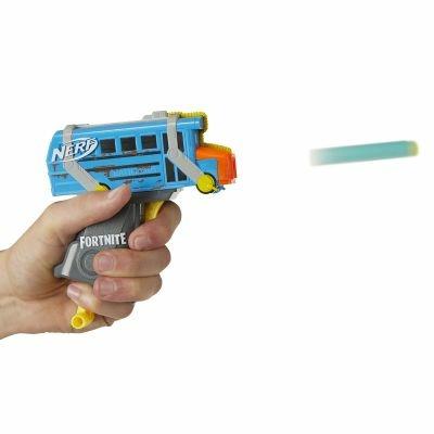 Hasbro Nerf Fortnite Microshots Blaster Micro Battle Bus - 6