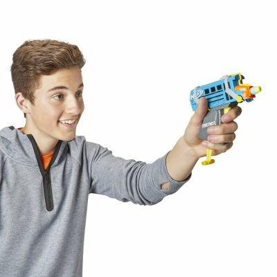 Hasbro Nerf Fortnite Microshots Blaster Micro Battle Bus - 9