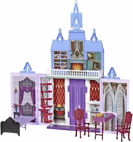 Frozen 2 -Castello di Arendelle pieghevole (Gioco per bambini ispirato al  film Disney Frozen 2) - Hasbro - Hasbro Disney Princess - Casa delle  bambole e Playset - Giocattoli