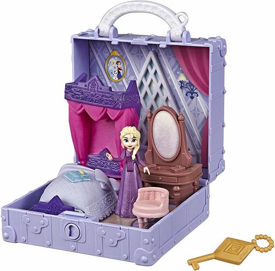 Frozen 2. Pop-up Adventures, Camera da letto di Elsa (con bambola di Elsa inclusa e accessori, ispirata al film Disney Frozen 2) - 3