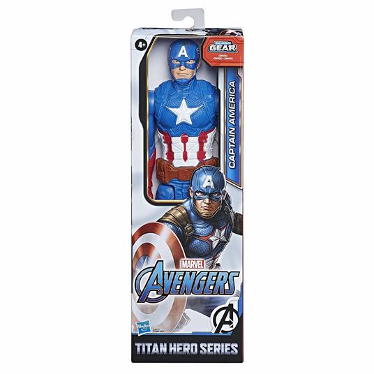 Avengers Titan Hero personaggio 30 cm Captain America - Hasbro - TV &  Movies - Giocattoli | IBS
